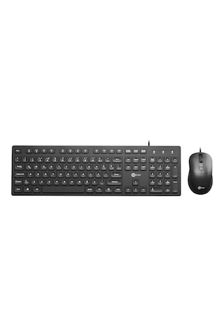 Lecoo CM102 USB Kablolu Türkçe Q Klavye & Mouse Set