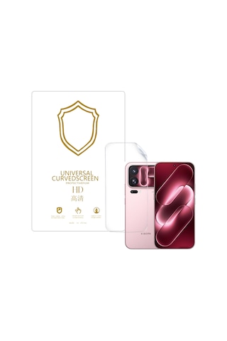 Microcase Xiaomi 18 Pro İle Uyumlu Full Tpu Nano Arka Ekran Koruma Filmi - Ekm102