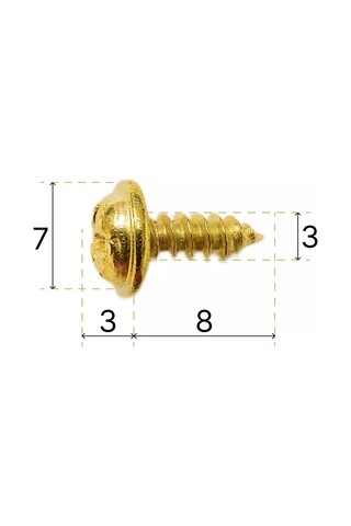 Decupe Ahşap Vidaları 3x8 Н-215 165236882 Diğer