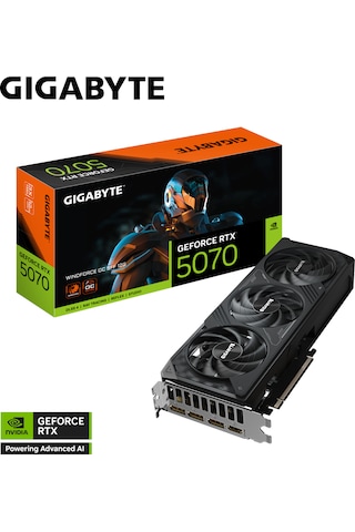 Gıgabyte Vga Geforce Rtx5070 Wındforce Oc Sff 12gb Ekran Kartı