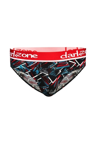 Darkzone Erkek Desenli Renkli Pamuklu Lastikli Slip Külot Çok Renkli