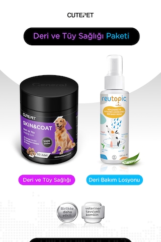 Köpek Deri Ve Tüy Sağlığı Paketi Köpek Deri Ve Tüy Sağlığı Paketi