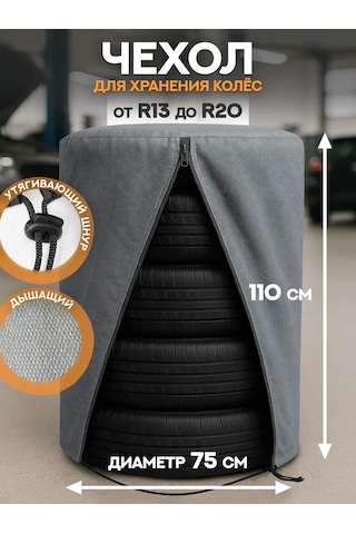 Avtostil' 4 Tekerlekli Depolama Kılıfı, R13-20 431004888