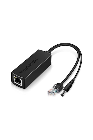 Aktif Poe Dağıtıcı Adaptör, 48 V İla 12 V, Ieee 802.3af Uyumlu, 10/100 Mbps'ye Kadar 100 Mbps'ye Kad