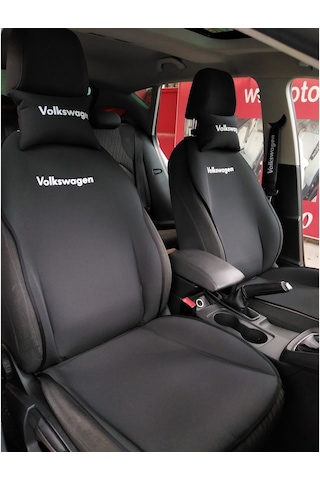 Volkswagen Nakışlı Ön Ikili Oto Koltuk Kılıfı