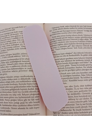 Kitap Ayracı - Sevimli Kalpler Model2