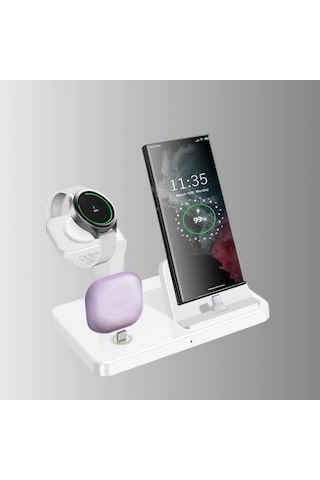 Kablosuz Şarj İstasyonu 4 Ü 1 Arada Apple iPhone Uyumlu Apple Watch Uyumlu Ve Apple Airpods Uyumlu 26347337