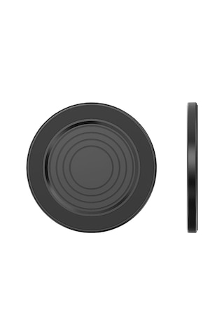 Maiyame iPhone Uyumlu 15/14/13/12 Serisi İçin Magnetik Duvar Stantı - Alüminyum+silikon Malzeme, Sağlam Tutuş, Çizik Koruması, Siyah