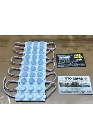 Carub Lamba12v Camlı Soft Parmak 1set 10 Adet Beyaz