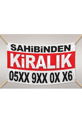 Sahibinden Kiralık Branda Afiş Pankart 440 Gr Çin Branda