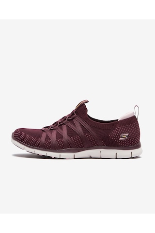 Skechers Gratis - Chic Newness Kadın Bordo Günlük Ayakkabı 104152 Plum Bordo