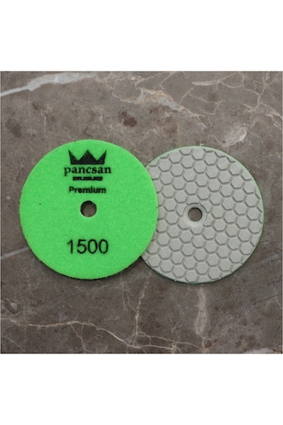 Pancsan - Kuru Esnek Parlatma 1500 Ped Leri 100 Mm Elmas Porselen , Granit , Mermer , Çimstone , Seramik