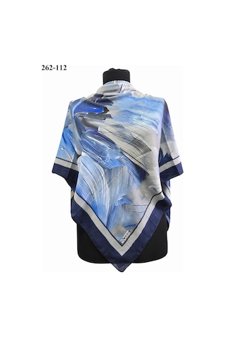 Moonscarfs Moonscarf Desenli Bambu Pamuk Eşarp 262-112 Çok Renkli