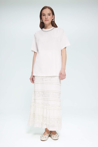 DeFacto Regular Fit Bisiklet Yaka Kısa Kollu Tunik F1801AX25SMER85