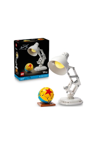 LEGO® Ideas | Disney Pixar Luxo Jr. 21357 - Yetişkinler için Koleksiyonluk Sergileme Modeli Yapım Seti (613 Parça)