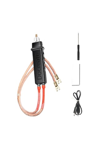 Wezone El Tipi Taşınabilir 18650 Batarya Nokta Kaynak Kalemi - Tetikli Entegre Tasarım, 16mm² Bakır Tel Ve U Tipi Bağlantı