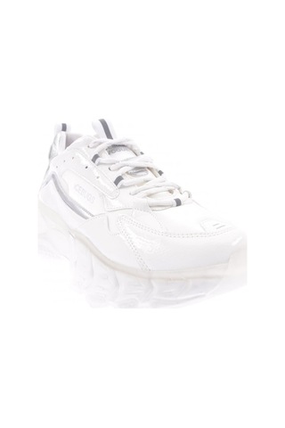 Dgn 70150-22y Kadın Bağcıklı Mega Kalın Taban Sneakers Ayakkabı 70150-2027-R0198 Beyaz