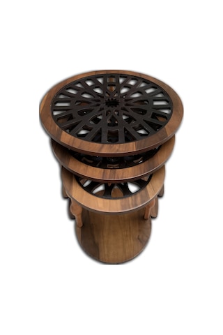 Zigon CNC Osmanlı Motif  İşleme Metal Transmisyon  Ayak Kütük Desen MDF tabla El Yapımı