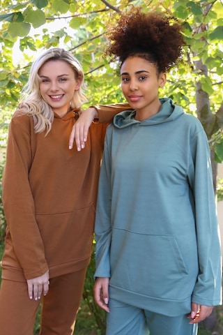 Akbeniz Kadın Pamuk Kapşonlu Cepli 3 İplik Petrol Eşofman Takım 9037-petrol Petrol