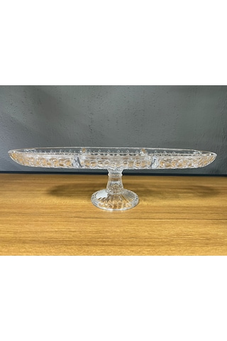 Aless Glass Ayaklı Sunumluk Sn.cmr.002