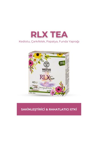 Rlx Tea 40'lı Süzen Çay