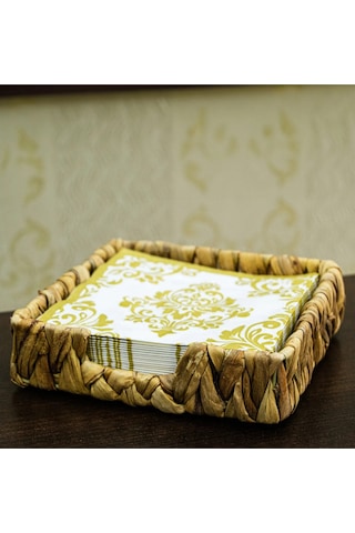 Yunusoğlu Home Hasır Peçetelik 18x18 Cm