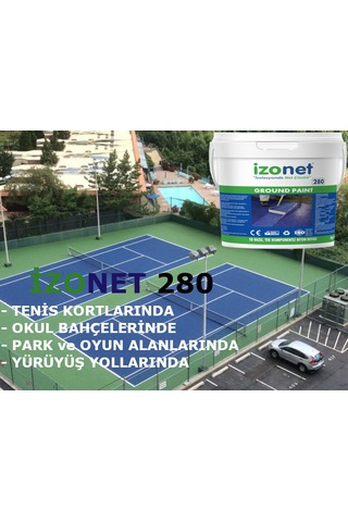 İzonet 280 Tenis Kort Boyası 18 Kg