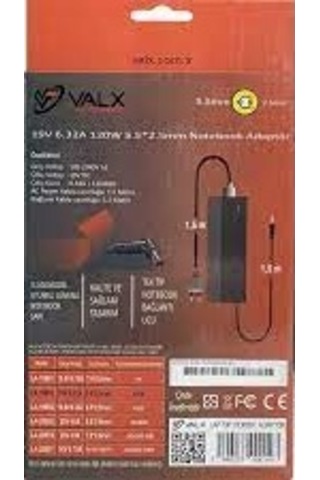 Valx LA-19561 19.5V 6.15A 120W 7.4x5.0mm HP Uyumlu Notebook Adaptör