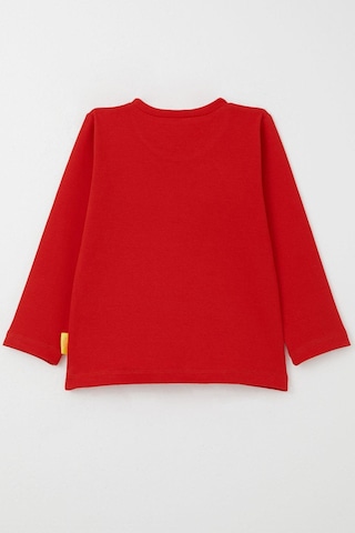 Breeze Kız Bebek Uzun Kollu Tişört Basic 9 Ay-3 Yaş, Kırmızı Kırmızı