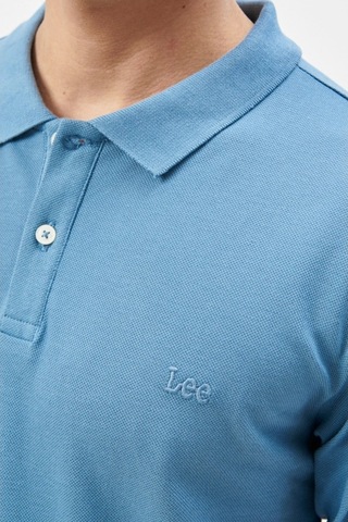 Lee Erkek Mavi Polo Tişört L211810404 Mavi