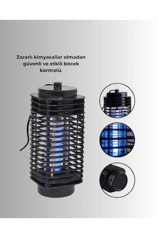 Uv Işıklı Elektrikli Sivrisinek Öldürücü, Sessiz, Güvenli