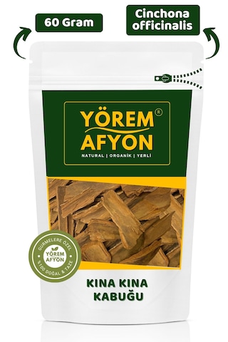 Yüzyılların Şifa Sırrı 2700 Rakım Hasadı Kınakına Kabuğu Cinchona Officinalis 60gr.