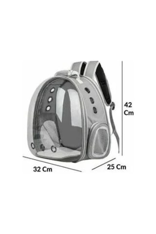 Fileli Astronot Kedi Taşıma Çantası 45 x 25 x 40 CM