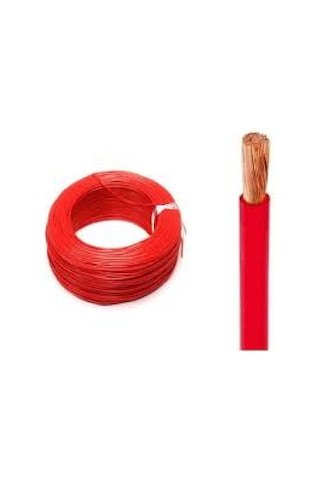 Seval H50v-k 0.50-kr ,kırmızı 0.50mm² 1-damar/çok Telli 1-mt Nyaf Kablo