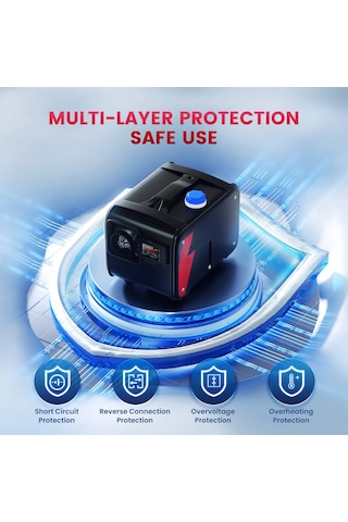 Dizel Isıtıcı 5kw 12v 24v Webasto Muadili Taşınabilir