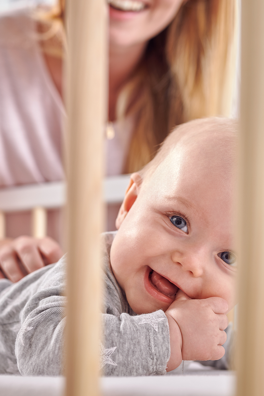 Kinderkraft Nıco Ahşap Bebek Yatağı Masif Çam 3 Kademe Beyaz