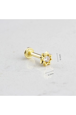 Glorria Altın Yıldız Tragus Piercing 03713395