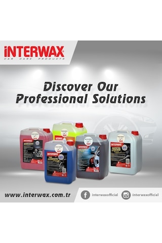 Interwax Easy Wash New Foam Fırçasız Oto Yıkama Köpüğü 20 Kg