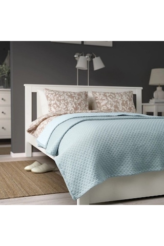 Ikea Praktvıal Polar Koltuk Örtüsü Çift Kişilik 250 X 260 Cm Lacivert