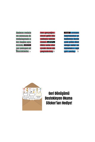 Parçalanmış Divan + Yenilgiler Tarihi + Tuz Günleri + Okuma Sticker'ları