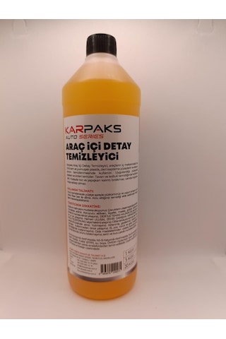 Karpaks Auto Series Araç İçi Detay Temizleyici 1 Lt Koltuk Döşeme Plastik Temizleyici