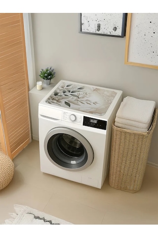 Joyarty Çamaşır Makinesi Paspası "bahçe Nuhmetisi" 58x38 421563781 Siyah