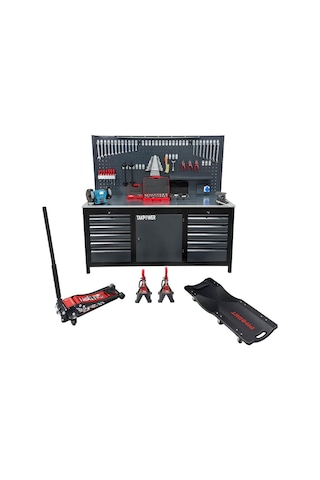 Takpower Oto Servis Ve Hobi Garaj Seti Premium - Premium Servis Seti