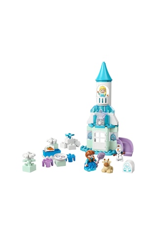 LEGO® DUPLO® │ Disney Anna ve Elsa’nın Karlar Ülkesi Şato Partisi 10455 - 2 Yaş ve Üzeri Çocuklar için Yaratıcı Oyuncak Yapım Seti (54P)