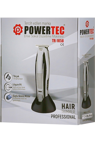 Powertec TR-1058 Saç ve Sakal Kesme Makinesi