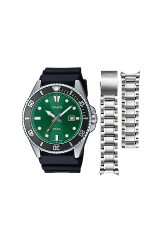 Casio Mdv-107 Bill Gates Erkek Kol Saati Metalik 13975466