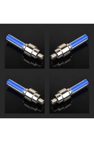 Fotosel Hareket Sensörlü Led Işıklı Sibop Kapağı Renkli 2'li Mavi