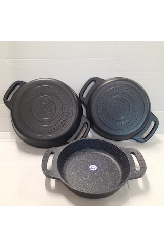 Gülsan Döküm Granit Sahan Set 3 Prç