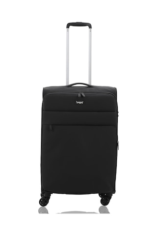 Baggaj V2413 Super Lıght Valiz Gri Navy Blue