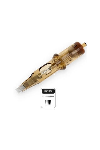 Kwadron 1211 Fllt Flat Long Taper - Kartuş Dövme İğnesi
